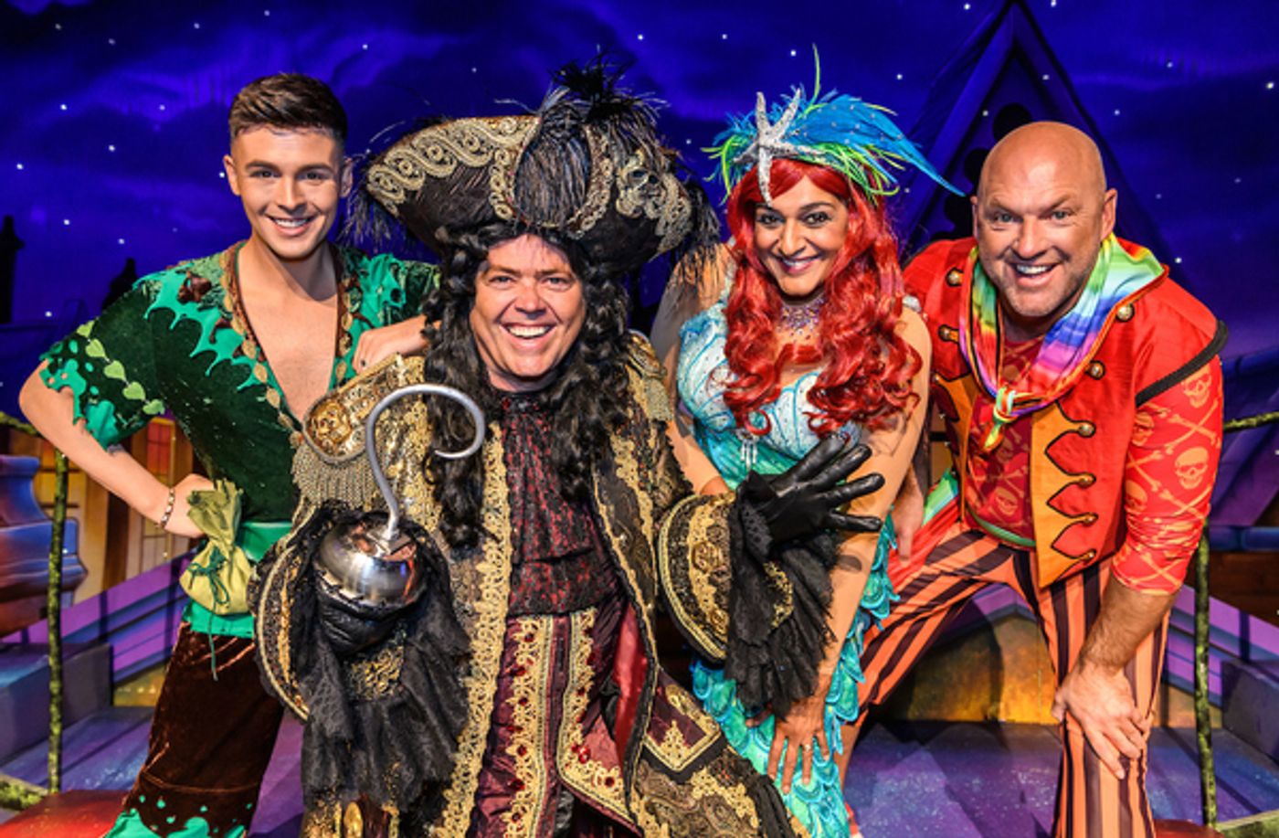 Photo Flash: Panto Stars Fly Into Birmingham To Launch PETER PAN  Image