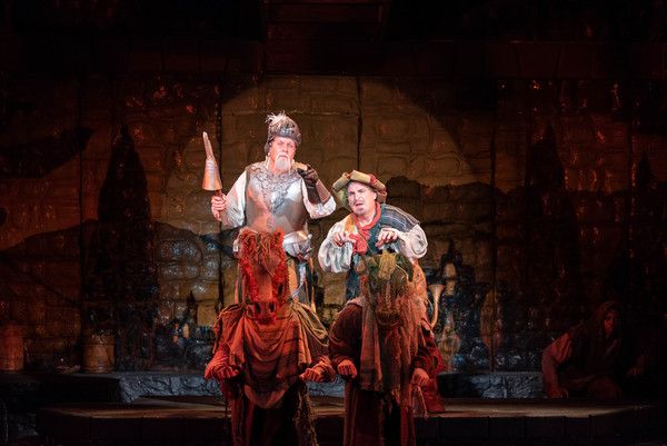 Richard Todd Adams (Don Quixote) and Carlos Lopez (Sancho Panza)	 Photo