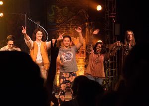 Michael Abraham, PJ Holaday, Alex Prezzano, Jennifer Leigh Warren, and Blake Estrada Photo