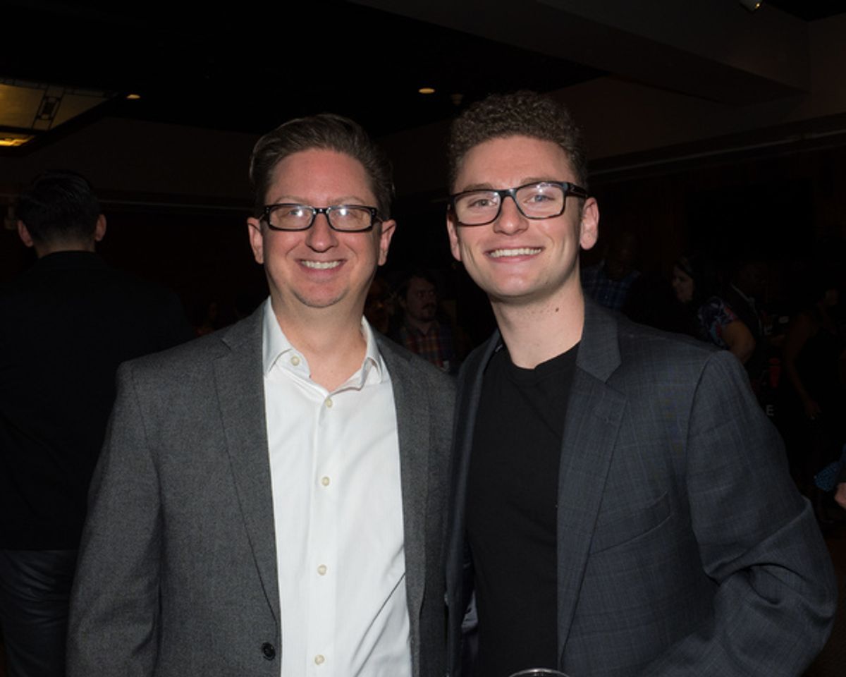 Music Director Brent Crayon and Michael Brian at 