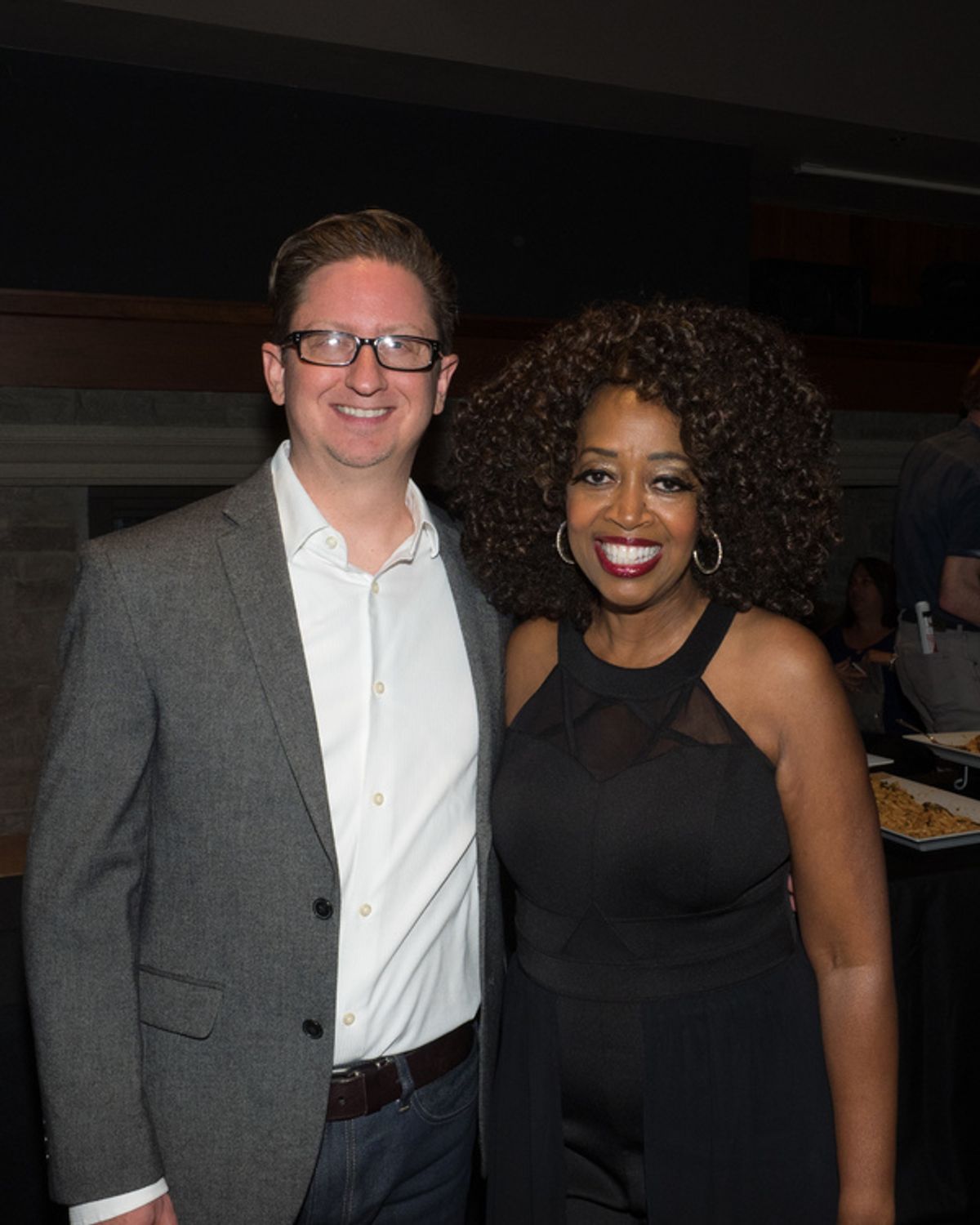 Brent Crayon and Jennifer Leigh Warren at 