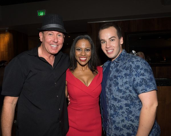 Jim Graft, Dance Captain Tawny Dolley, and Matthew Ballestero Photo