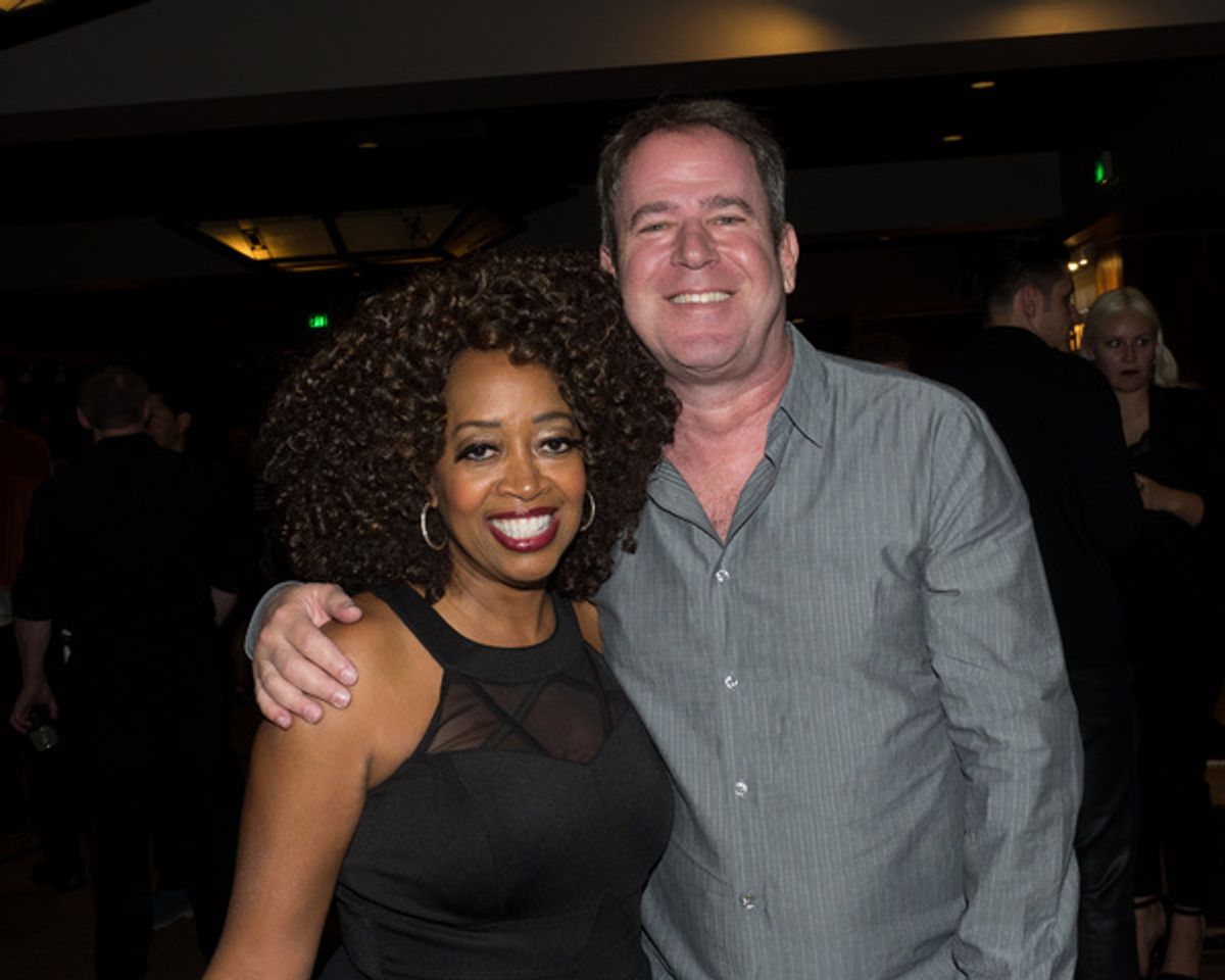 Jennifer Leigh Warren and David Elzer at 