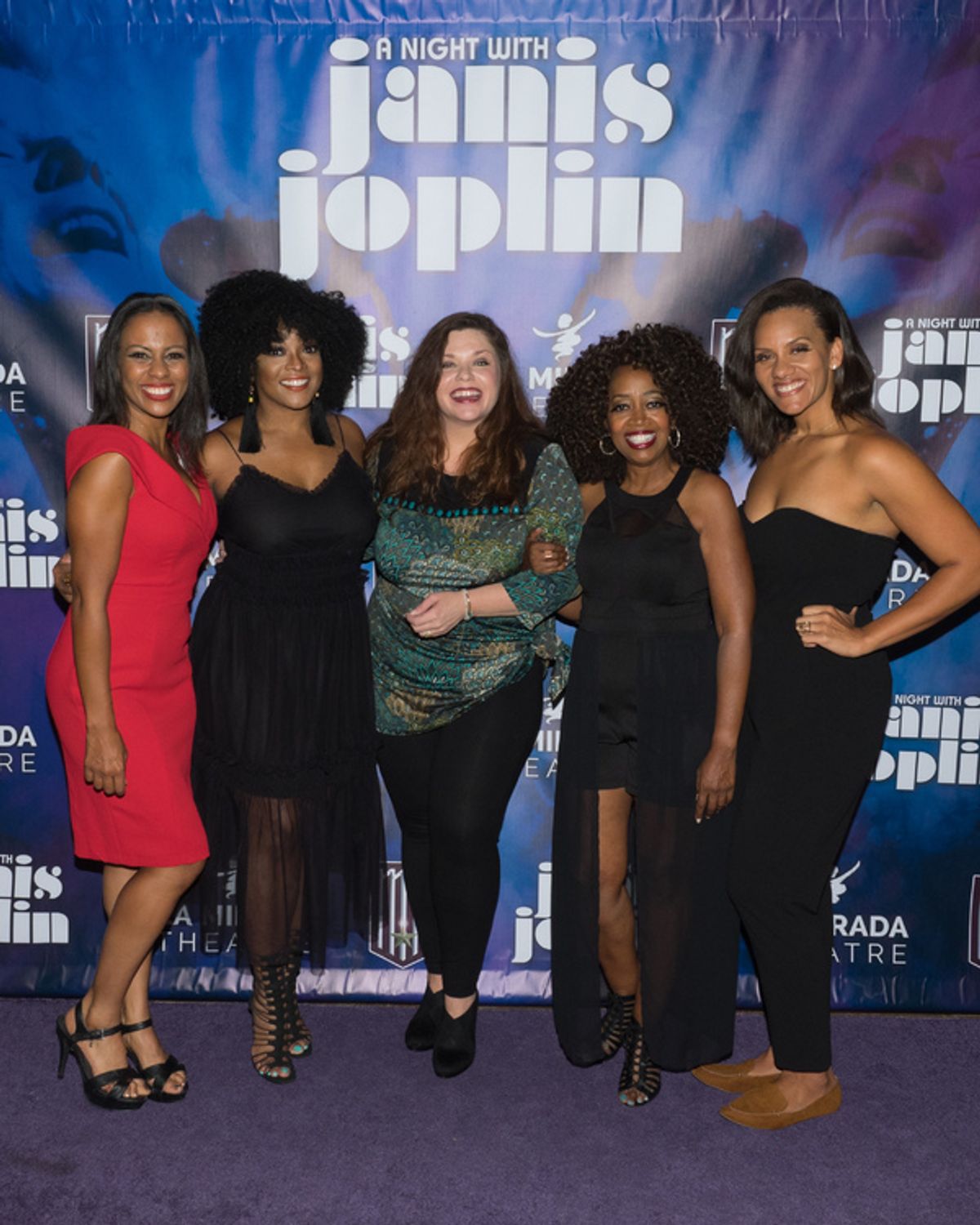 Tawny Dolley, Ashley Tamar Davis, Mary Bridget Davies, Jennifer Leigh Warren, and Aurianna Angelique at 