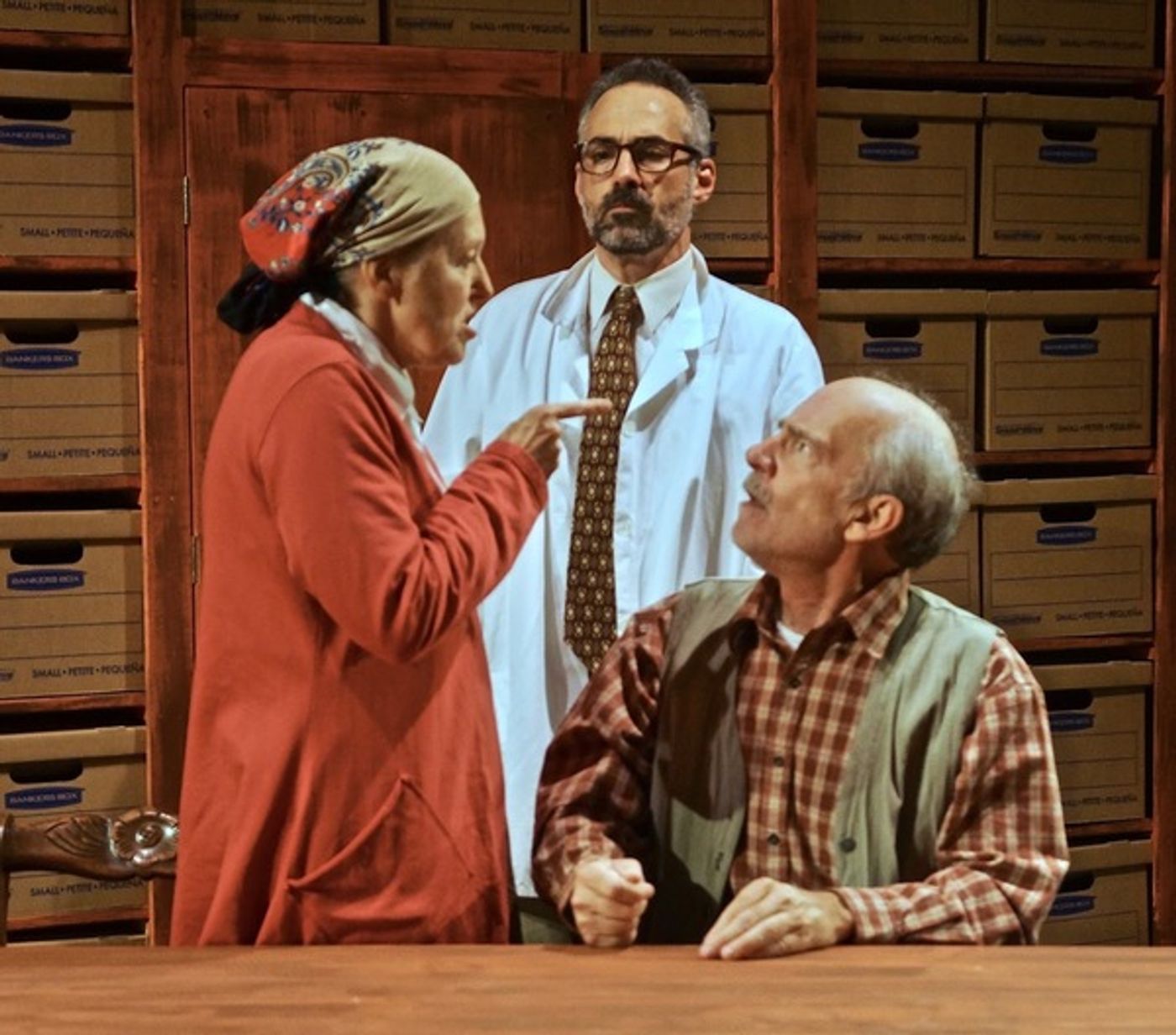 Photo Flash: First Look at Mad Horse Theatre's THE LANGUAGE ARCHIVE Photo Flash: First Look at Mad Horse Theatre's THE LANGUAGE ARCHIVE Image