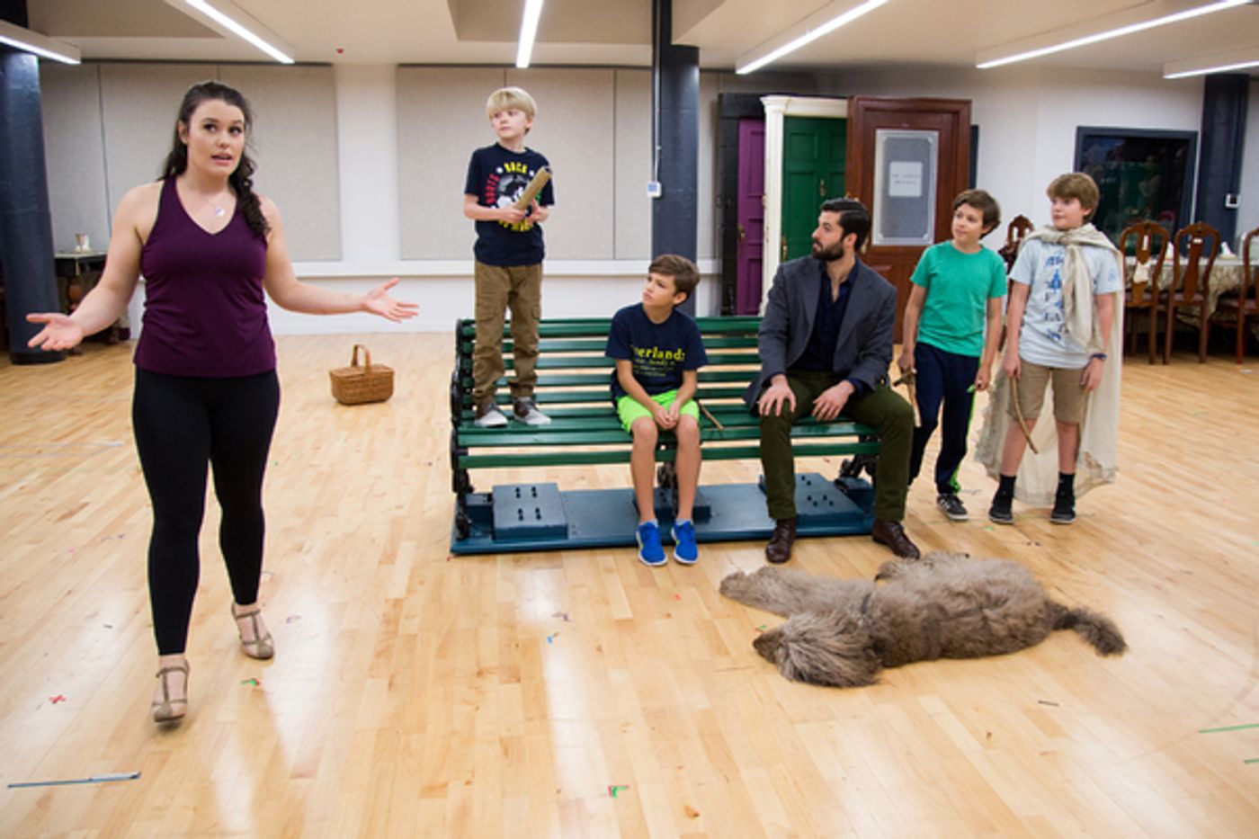 Photo Coverage: Barrie's Back! Meet the Company of the FINDING NEVERLAND National Tour  Image