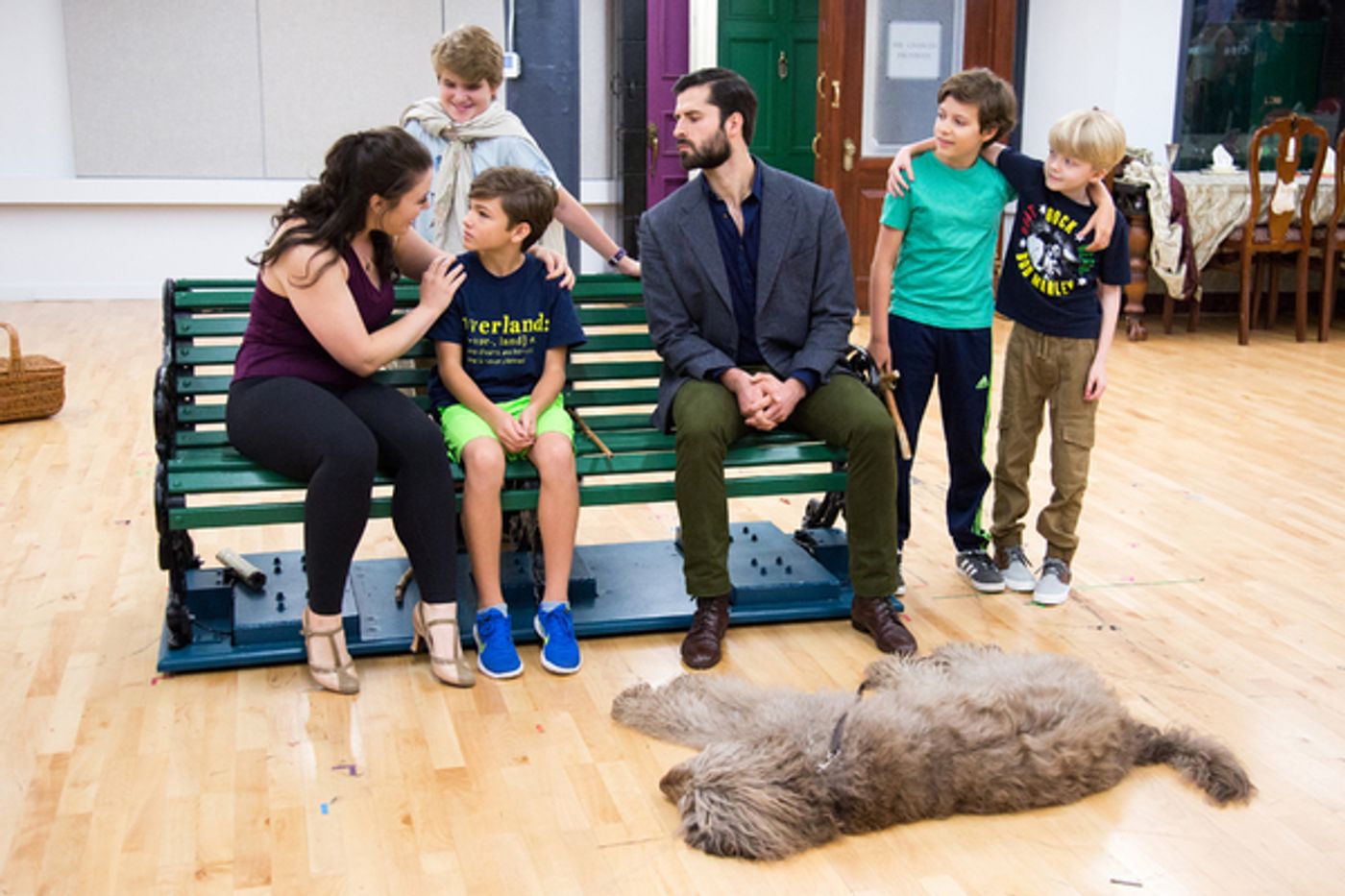 Photo Coverage: Barrie's Back! Meet the Company of the FINDING NEVERLAND National Tour  Image
