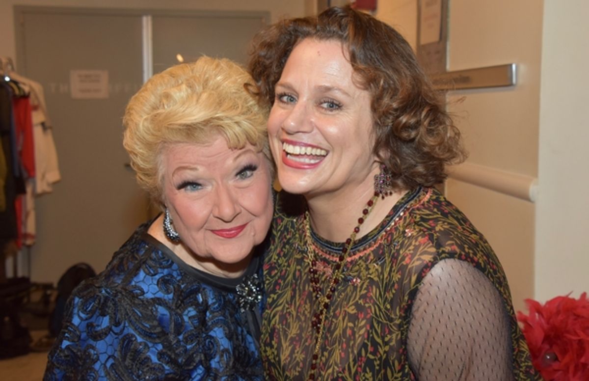 Marilyn Maye and Cady Huffman at 