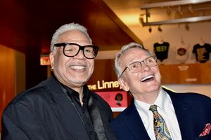 Ken Page and Bob Mackie @ BroadwayWorld Ken Page and Bob Mackie Photo