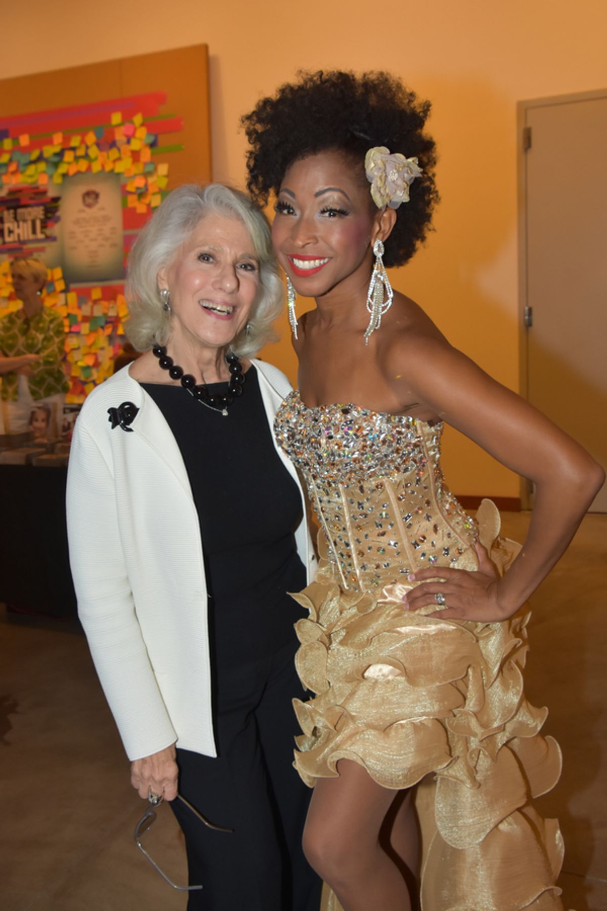 Jamie deRoy and K'Nenge at 