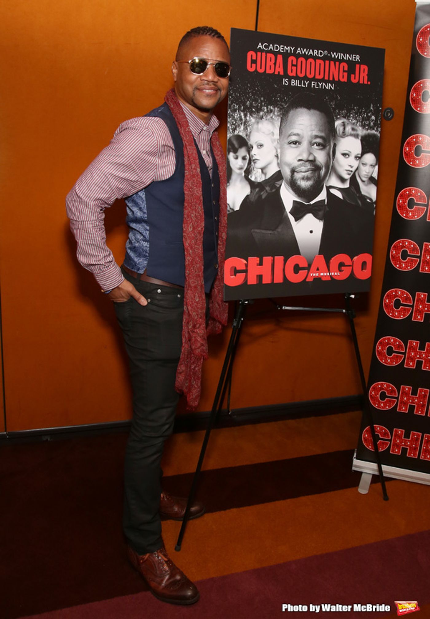 Photo Coverage: CHICAGO's New Billy Flynn, Cuba Gooding Jr., Meets the Press! Photo Coverage: CHICAGO's New Billy Flynn, Cuba Gooding Jr., Meets the Press! Image