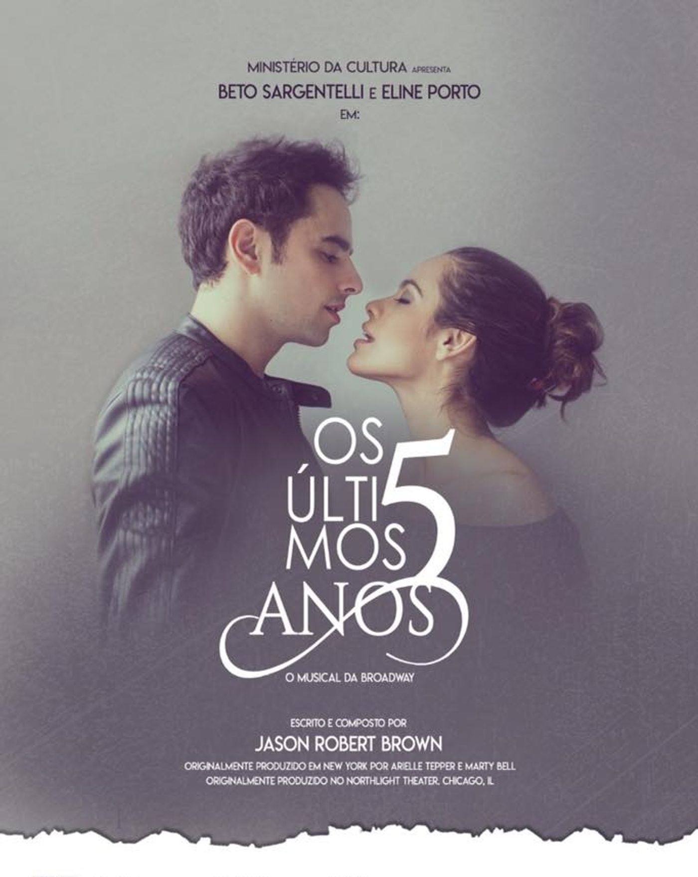 Long Awaited, Brazilian Production of OS ULTIMOS 5 ANOS (The Last 5 Years) Opens In Sao Paulo  Image