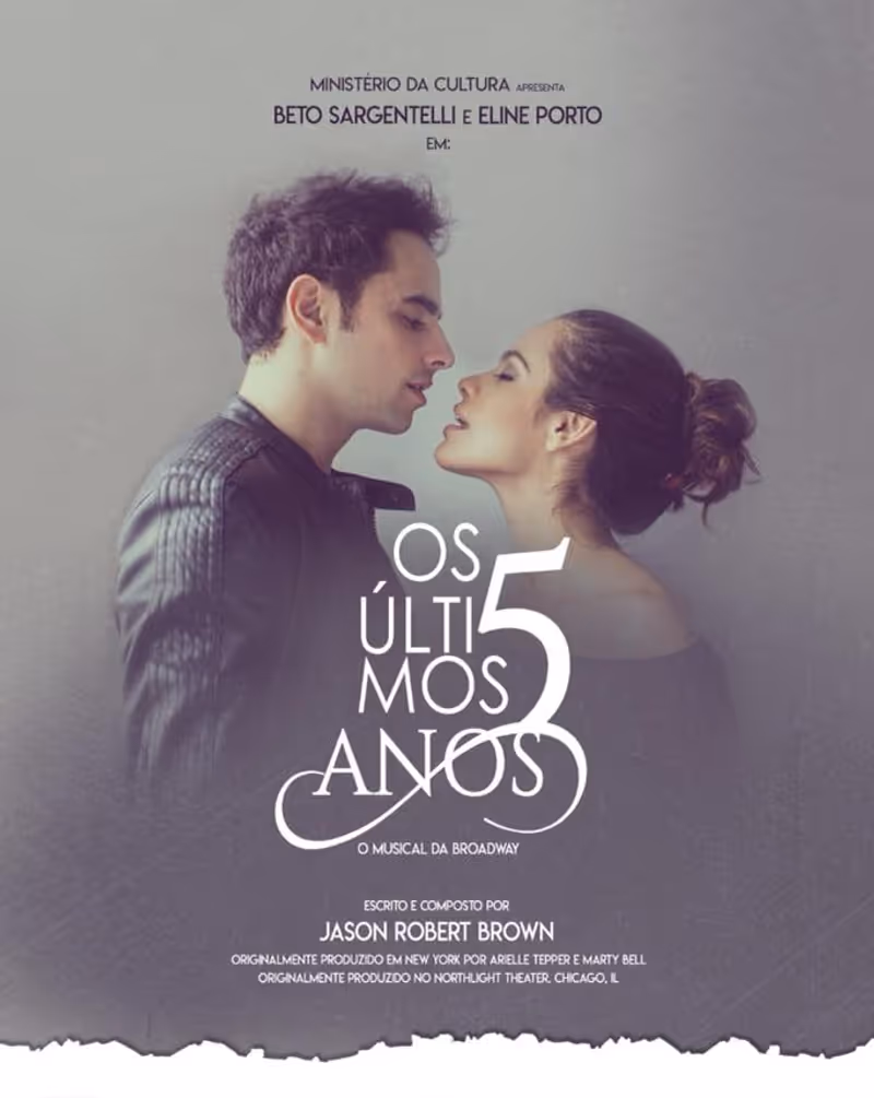 Long Awaited, Brazilian Production of OS ULTIMOS 5 ANOS (The Last 5 Years) Opens In Sao Paulo Image