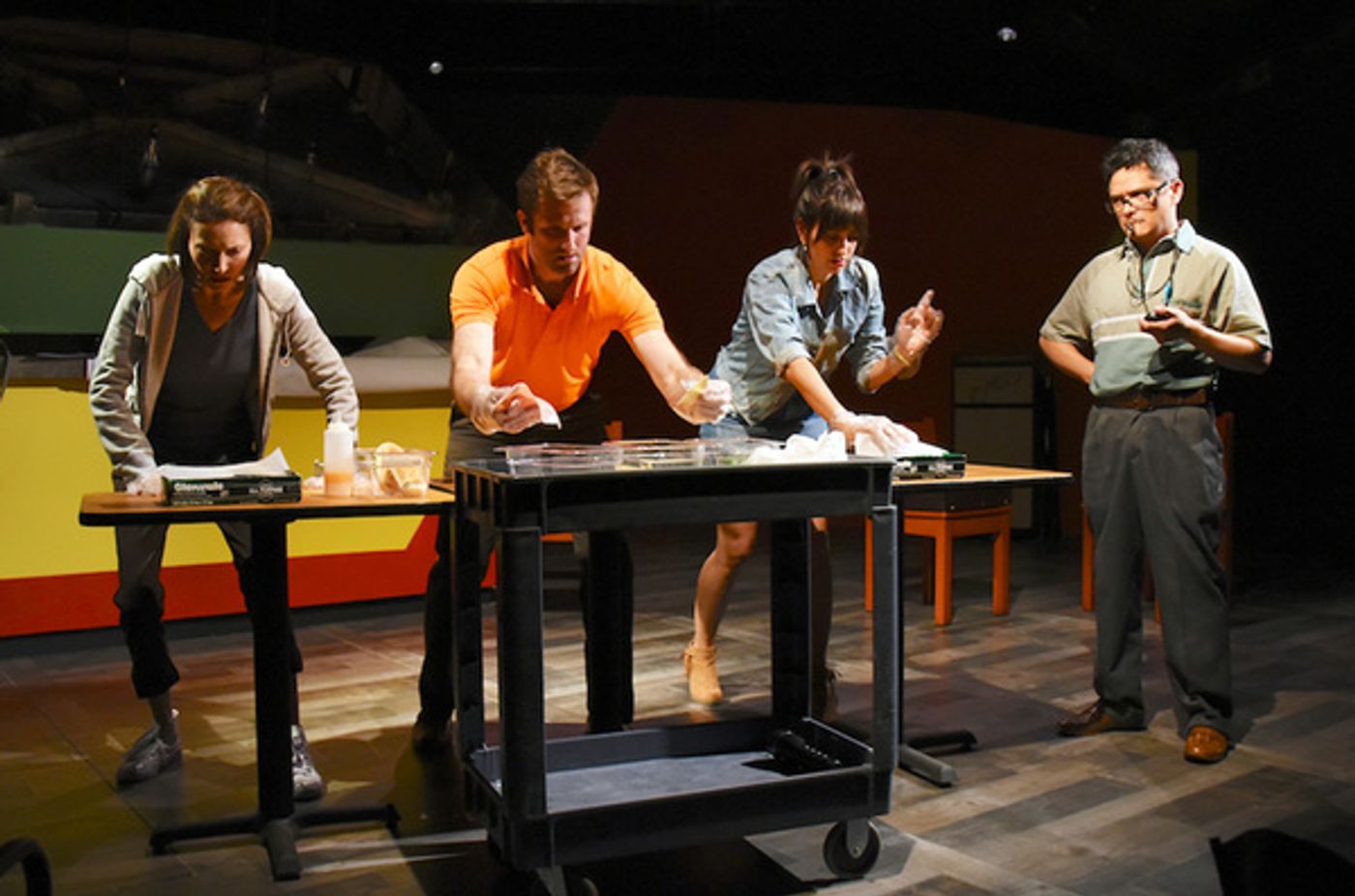 Photo Flash: Bess Wohl's Darkly Comic AMERICAN HERO Opens IAMA Season Photo Flash: Bess Wohl's Darkly Comic AMERICAN HERO Opens IAMA Season Image