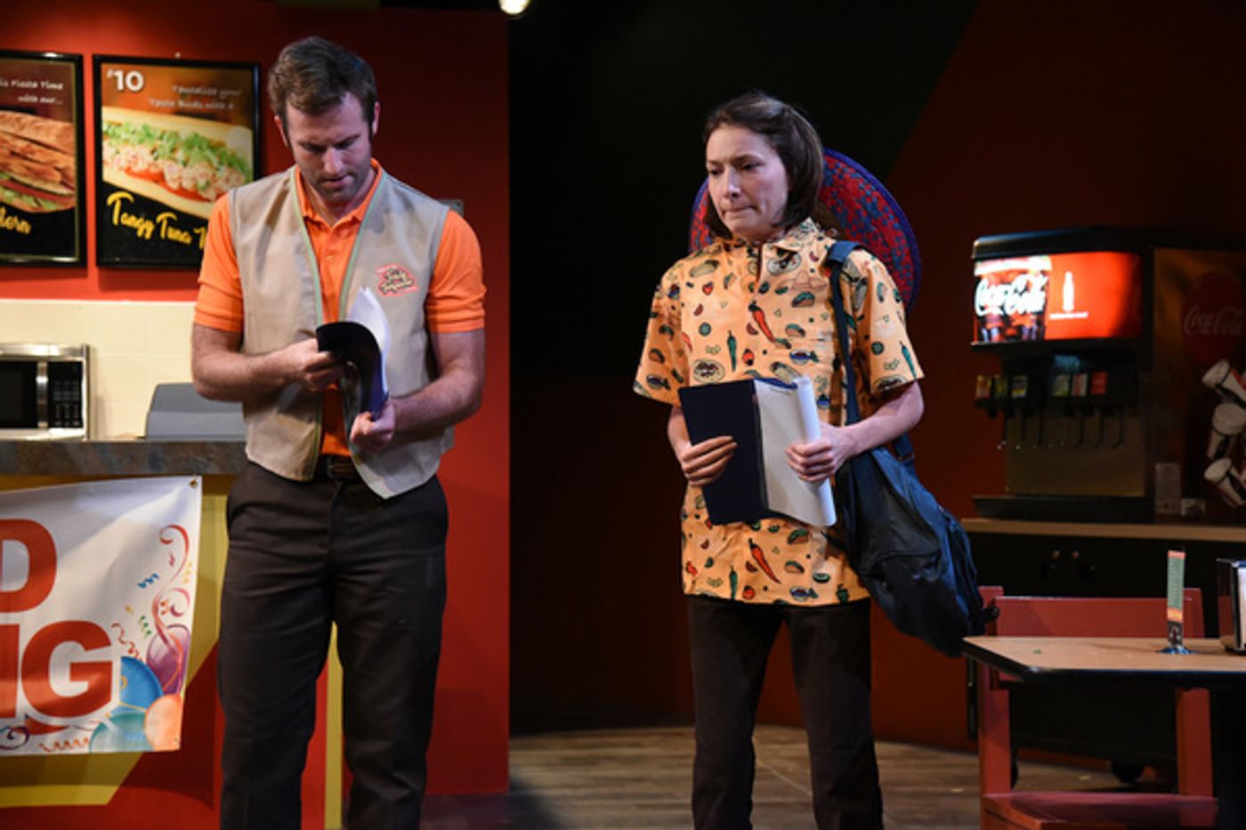 Photo Flash: Bess Wohl's Darkly Comic AMERICAN HERO Opens IAMA Season Photo Flash: Bess Wohl's Darkly Comic AMERICAN HERO Opens IAMA Season Image