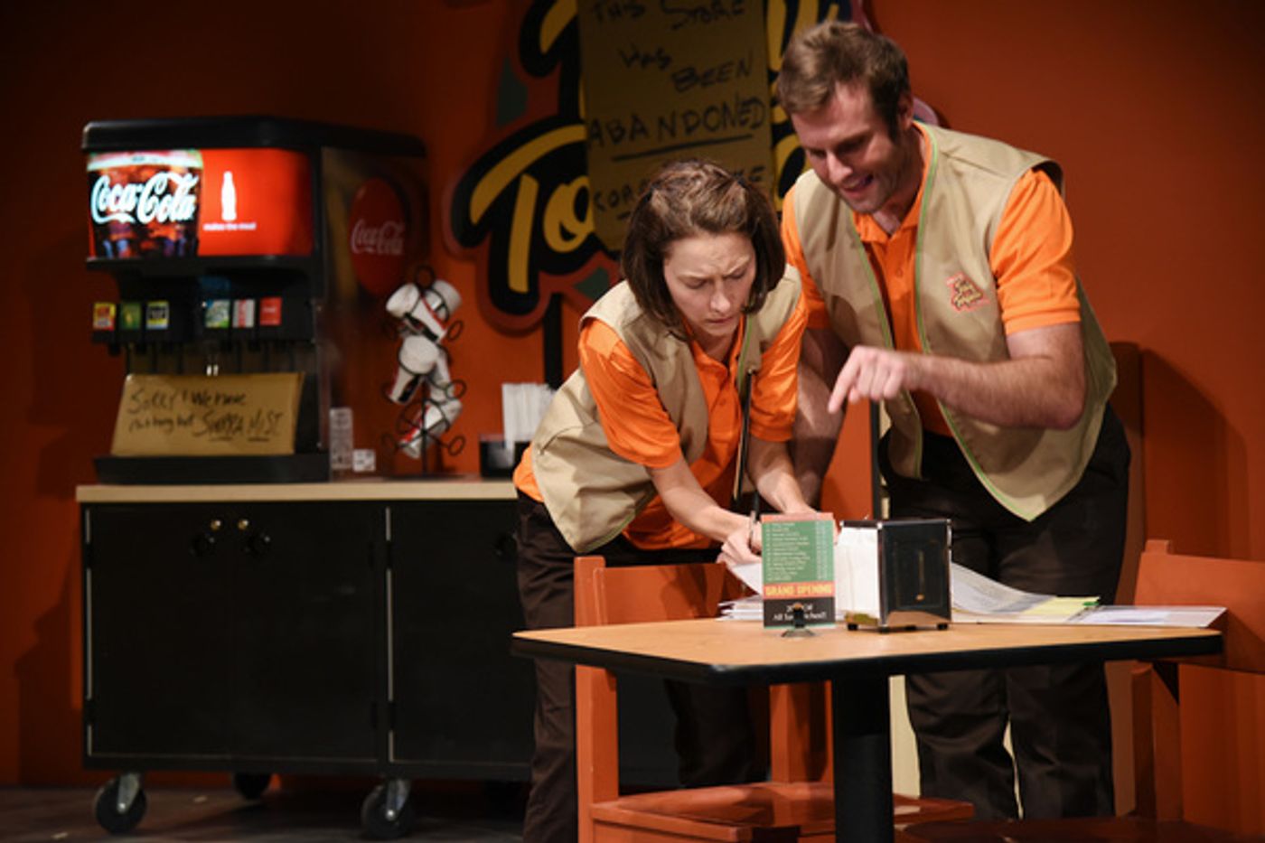 Photo Flash: Bess Wohl's Darkly Comic AMERICAN HERO Opens IAMA Season Photo Flash: Bess Wohl's Darkly Comic AMERICAN HERO Opens IAMA Season Image