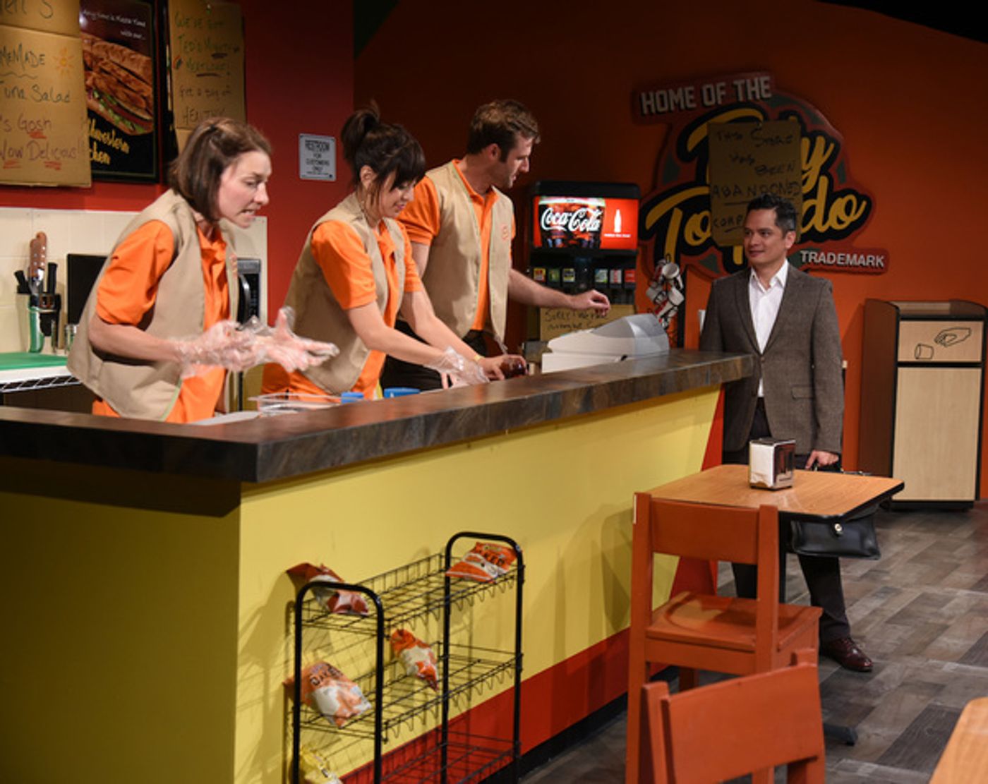 Photo Flash: Bess Wohl's Darkly Comic AMERICAN HERO Opens IAMA Season Photo Flash: Bess Wohl's Darkly Comic AMERICAN HERO Opens IAMA Season Image