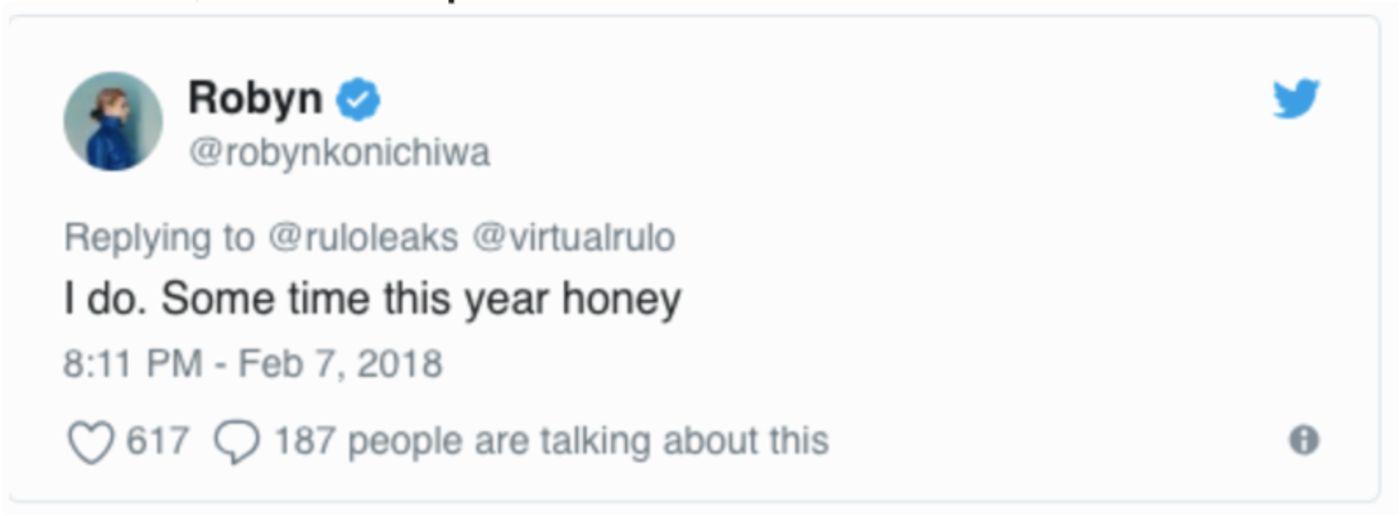 Robyn Announces New Album, HONEY  Image