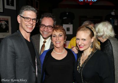 Jack Tantleff, Mark Sendroff, Amanda McBroom, and Haley Swindal Photo