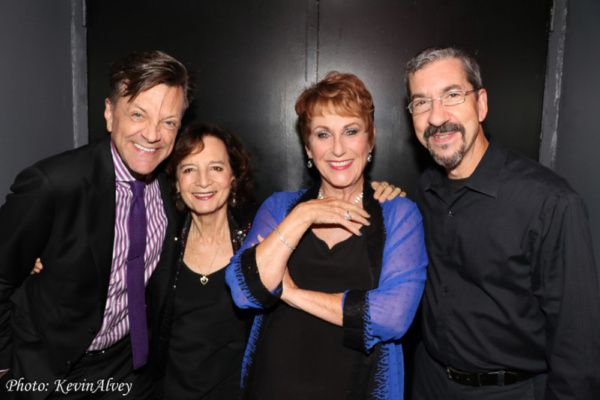 Jim Caruso, Michele Brourman, Amanda McBroom, and Jared Egan Photo