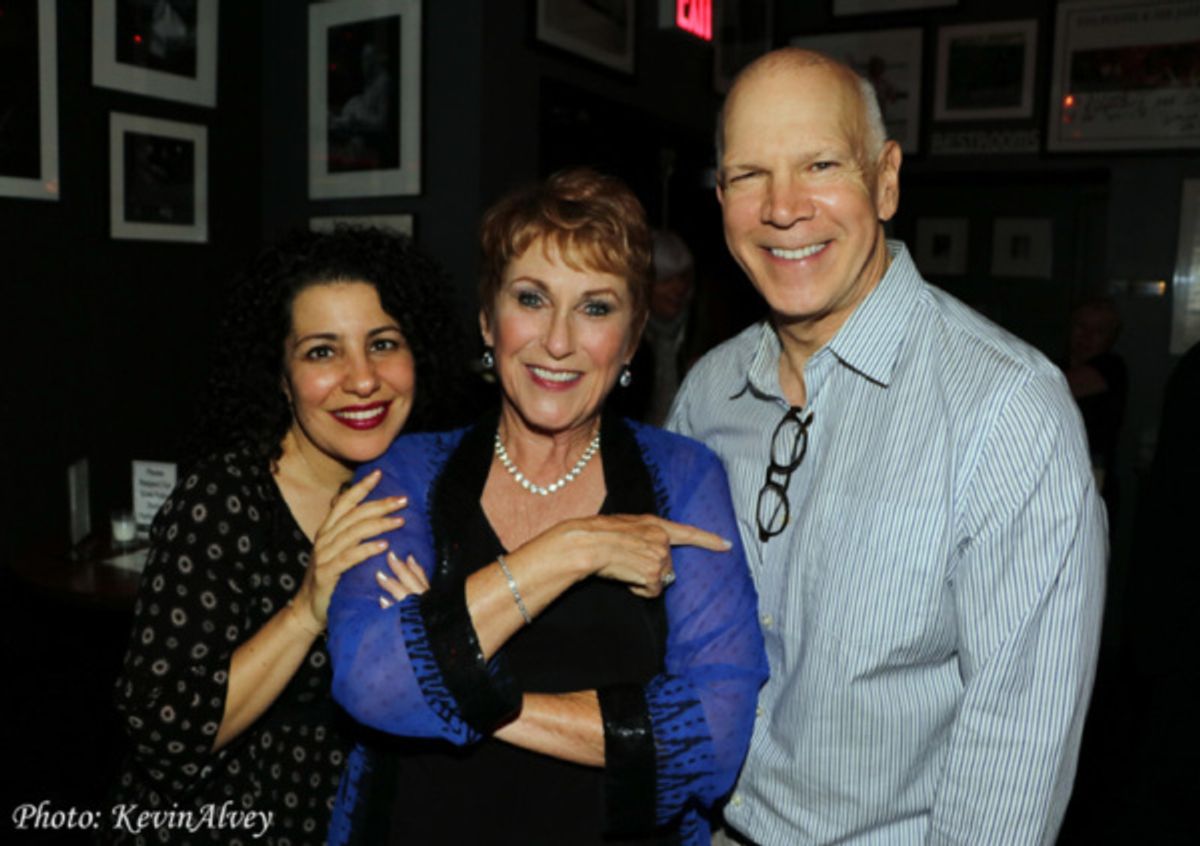 Julie Garnye, Amanda McBroom, David Zippel at 