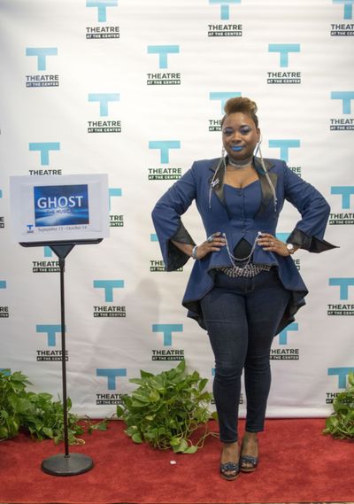 Lead actor Donica Lynn at the Opening Night of Ghost The Musical at Theatre at the Ce Photo