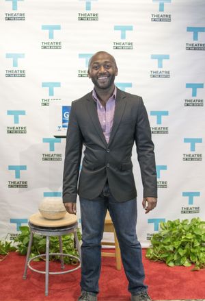 Actor Travis Austin Wright at the Opening Night of Ghost The Musical at Theatre at th Photo