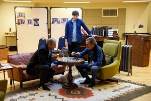 Julian Wadham, Christopher Bonwell, Robert Lindsay Photo