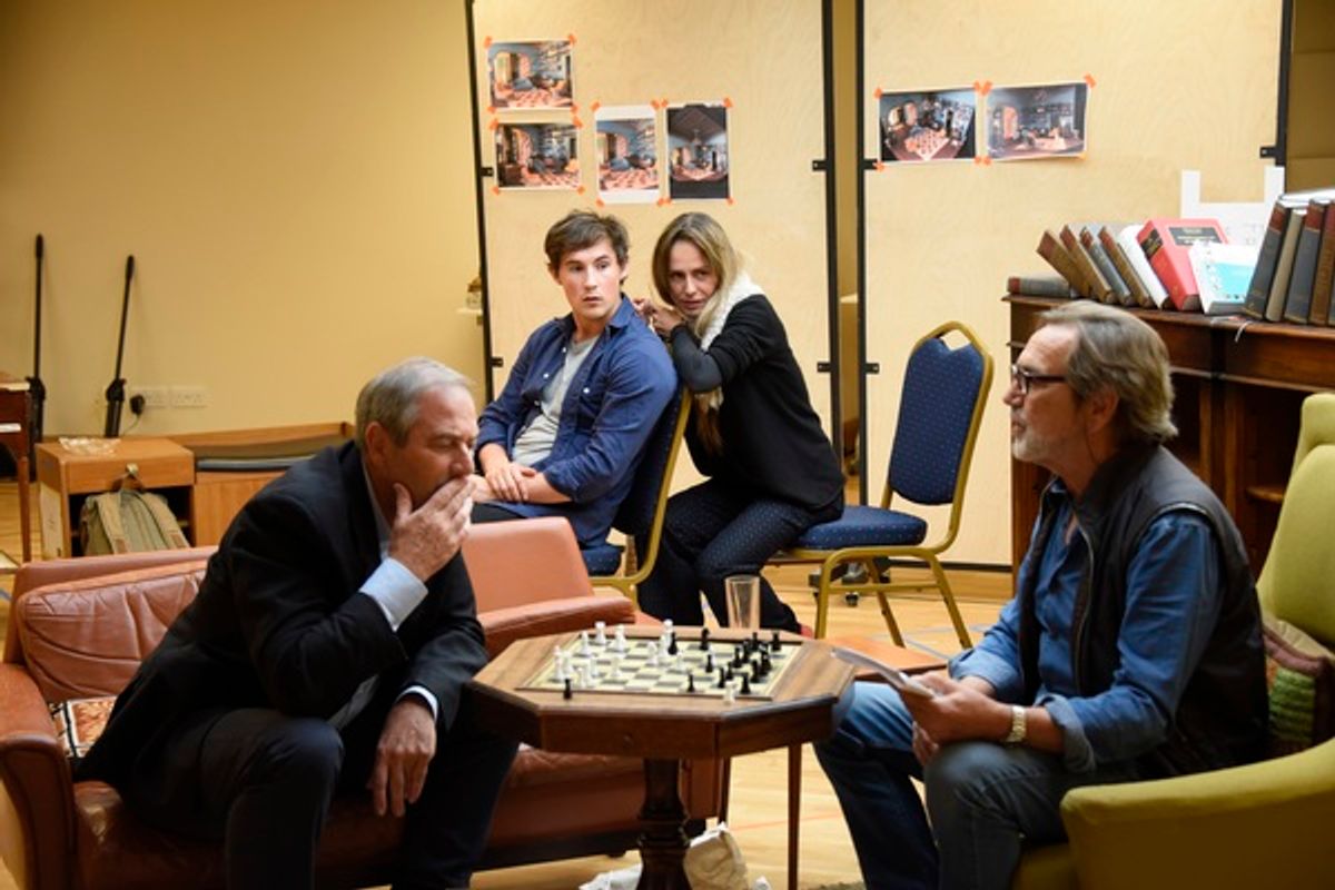 Julian Wadham, Christopher Bonwell, Tara Fitzgerald, Robert Lindsay at 