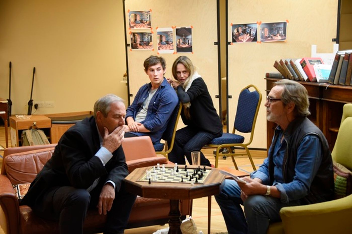 Photo Flash: In Reherasal with IN PRAISE OF LOVE, Christopher Bonwell and Julian Wadham Join Cast  Image