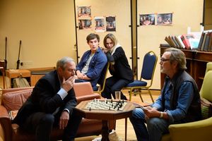 Julian Wadham, Christopher Bonwell, Tara Fitzgerald, Robert Lindsay Photo