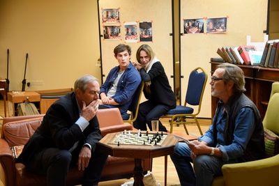 Julian Wadham, Christopher Bonwell, Tara Fitzgerald, Robert Lindsay Photo