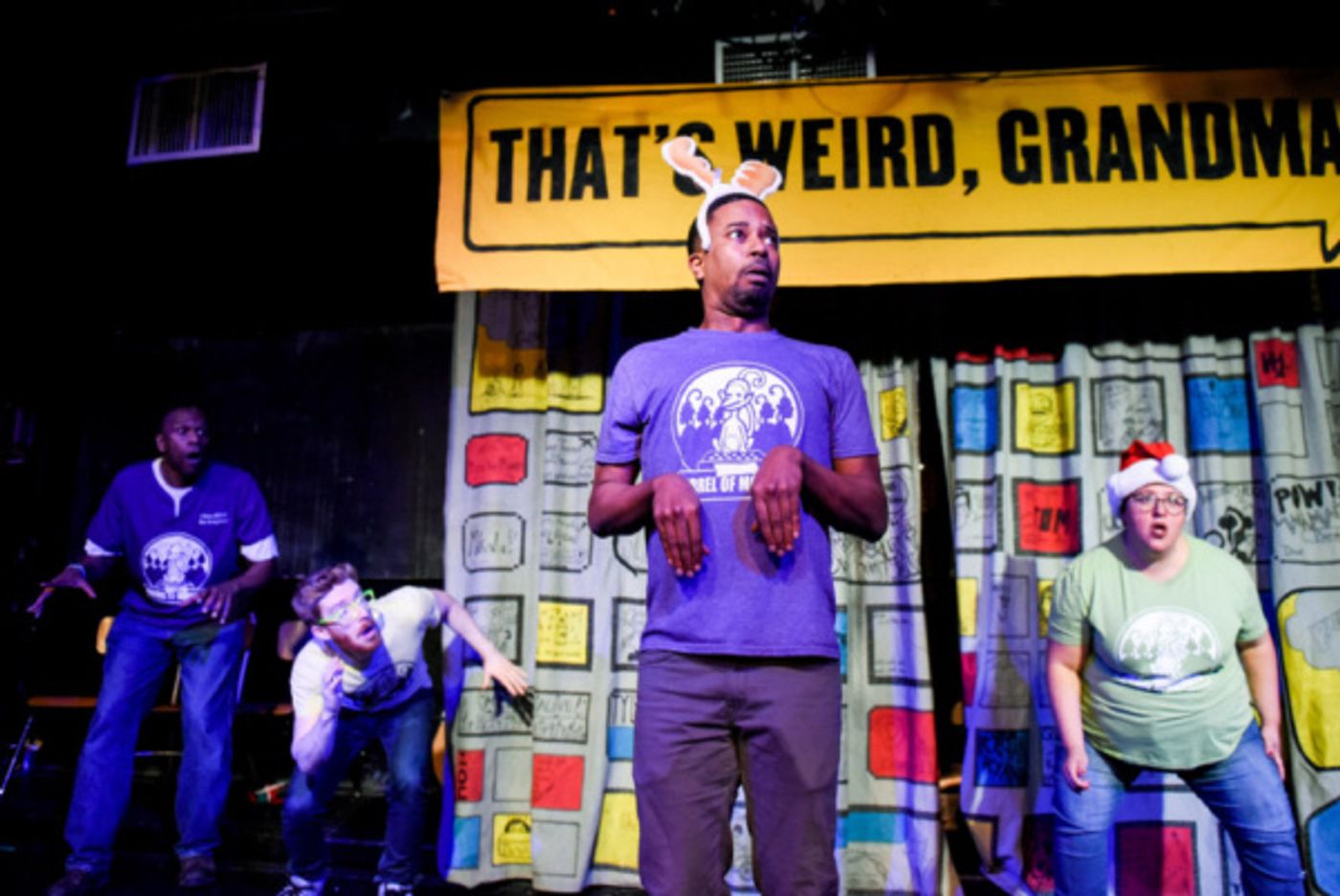 Photo Flash: Barrel Of Monkeys' THAT'S WEIRD, GRANDMA Will Ring In The Holidays At The Neo-Futurist Theater  Image