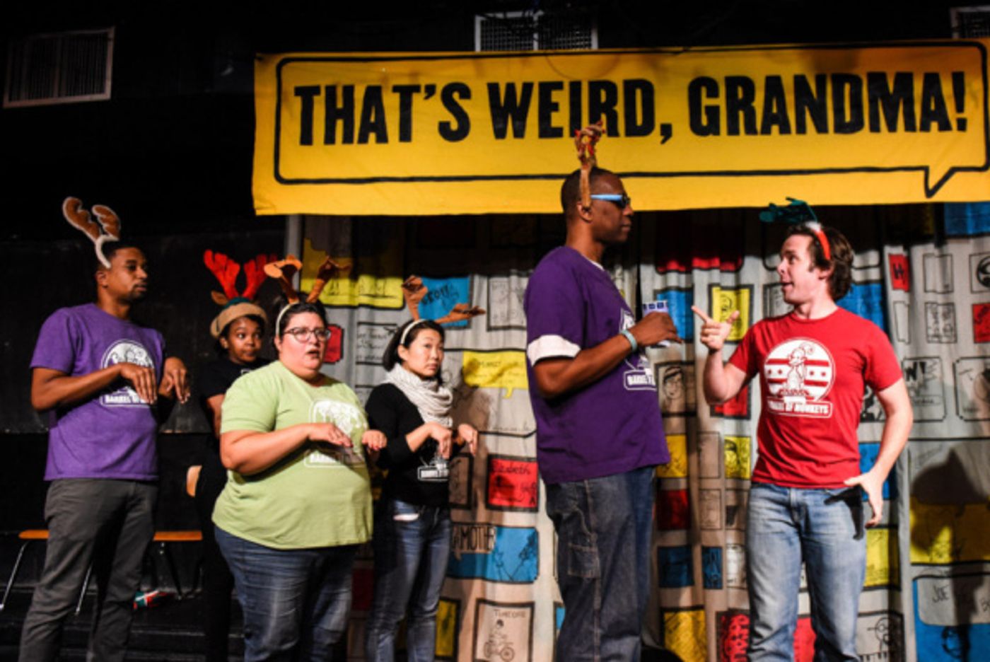 Photo Flash: Barrel Of Monkeys' THAT'S WEIRD, GRANDMA Will Ring In The Holidays At The Neo-Futurist Theater  Image