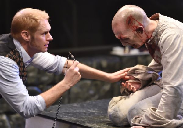 Grant Goodman and Neill Robertson in DRACULA, 2018. Photo by Jonathan Roberts.  Photo