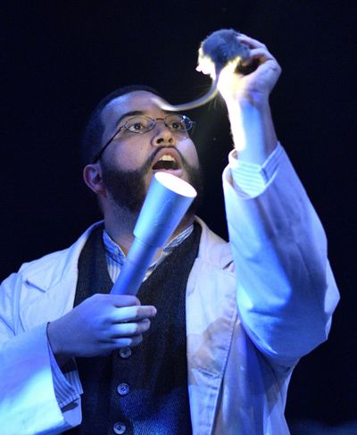 Jonathan Moises Olivares in DRACULA, 2018. Photo by Jonathan Roberts.  Photo