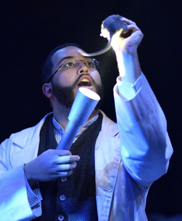 Jonathan Moises Olivares in DRACULA, 2018. Photo by Jonathan Roberts.  Photo