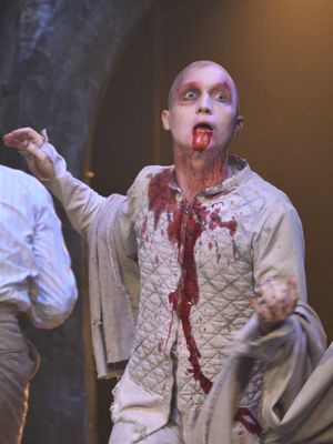 Neill Robertson in DRACULA, 2018. Photo by Jonathan Roberts.  Photo