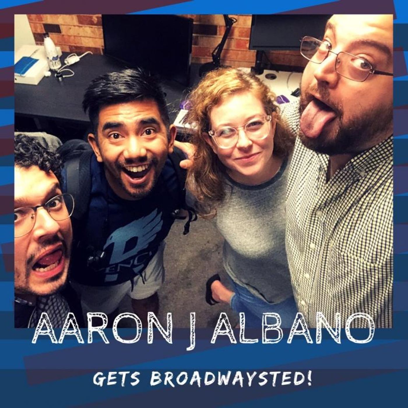 The 'Broadwaysted' Podcast Welcomes Back Aaron J. Albano Fresh Off the HAMILTON National Tour  Image
