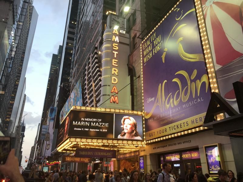 Social: Broadway Dims its Lights to Celebrate the Life and Career of Marin Mazzie Social: Broadway Dims its Lights to Celebrate the Life and Career of Marin Mazzie Image