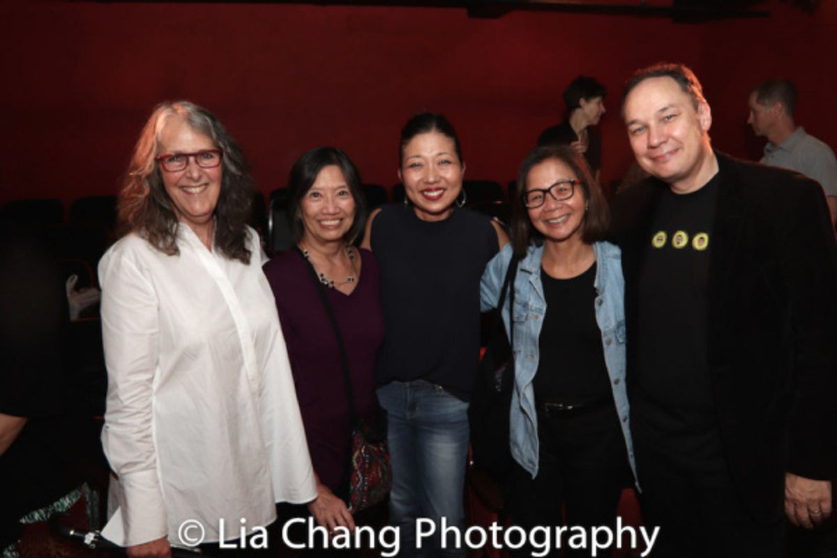Lauren Weissman, Jennie Lew Tugend, Lainie Sakakura, Diane Quon and Jamie Ford at 