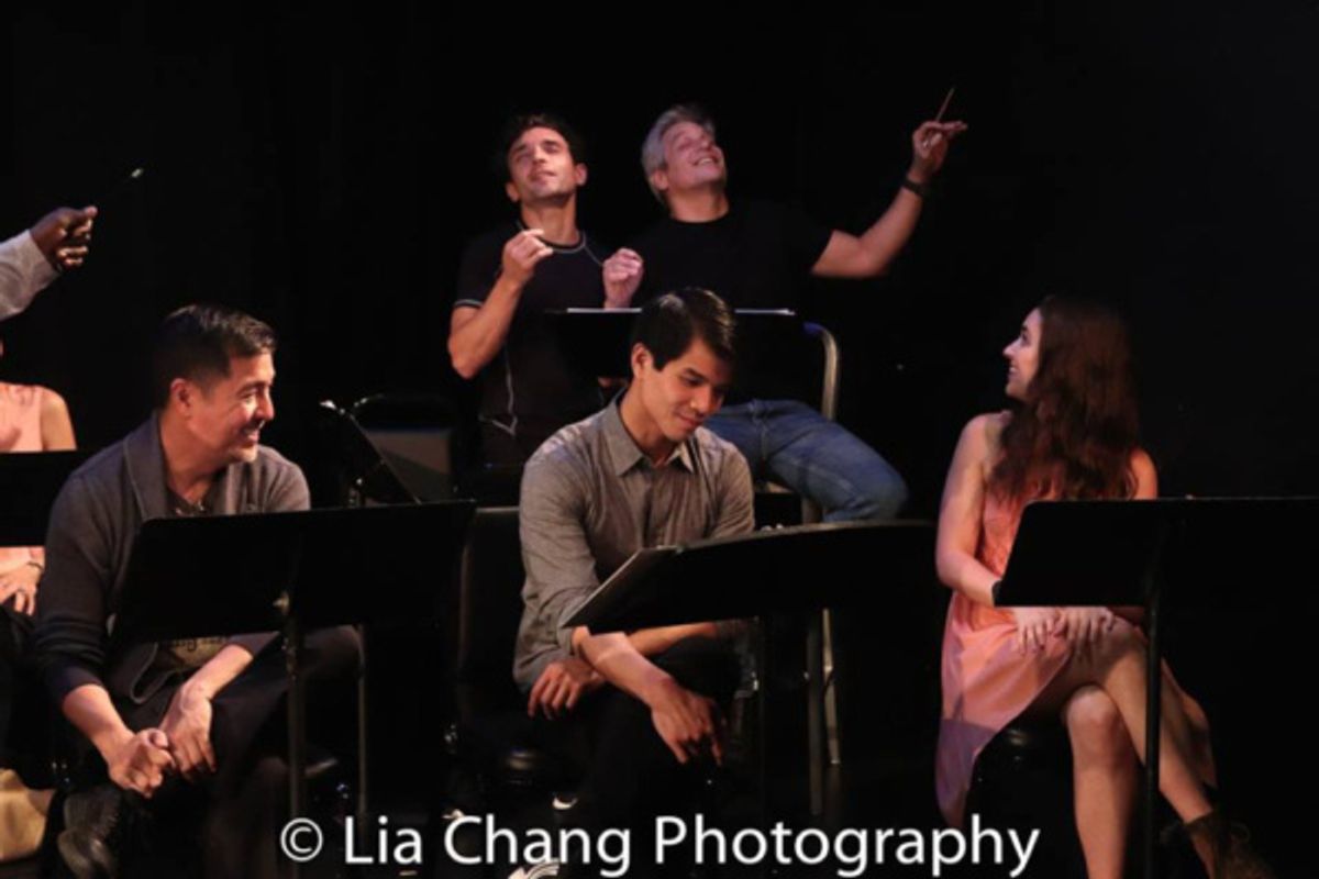 Alan Ariano, Telly Leung, Rick Faugno, Alex Sanchez, Jane Bernhard at 
