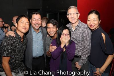 FLOWER DRUM SONG reunion for Daniel May, Alan Ariano, Telly Leung, Yuka Takara, Rober Photo