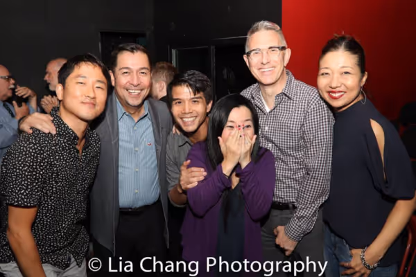 FLOWER DRUM SONG reunion for Daniel May, Alan Ariano, Telly Leung, Yuka Takara, Rober Photo