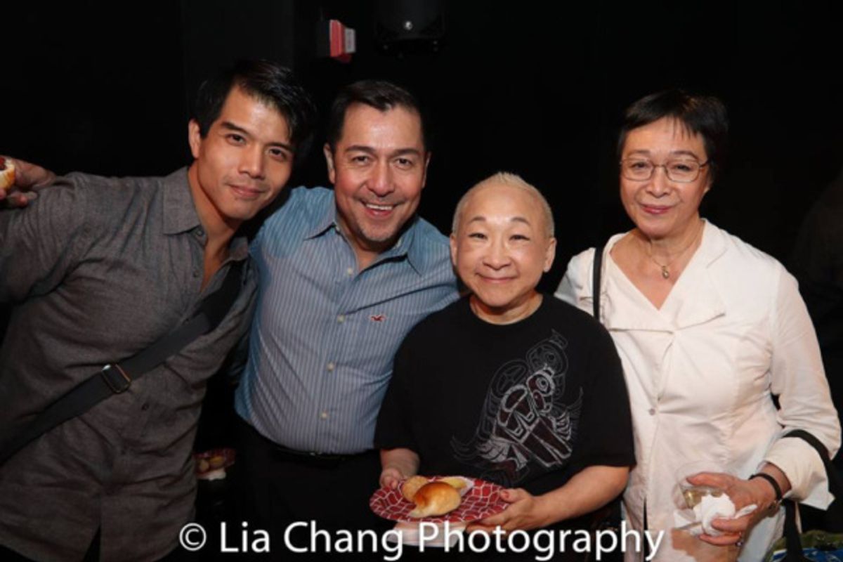 Telly Leung, Alan Ariano, Lori Tan Chinn and Tisa Chang at 