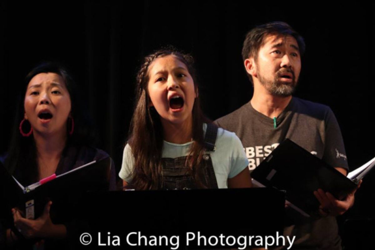 Yuka Takara, Avelina Sanchez and Fenton Li at 