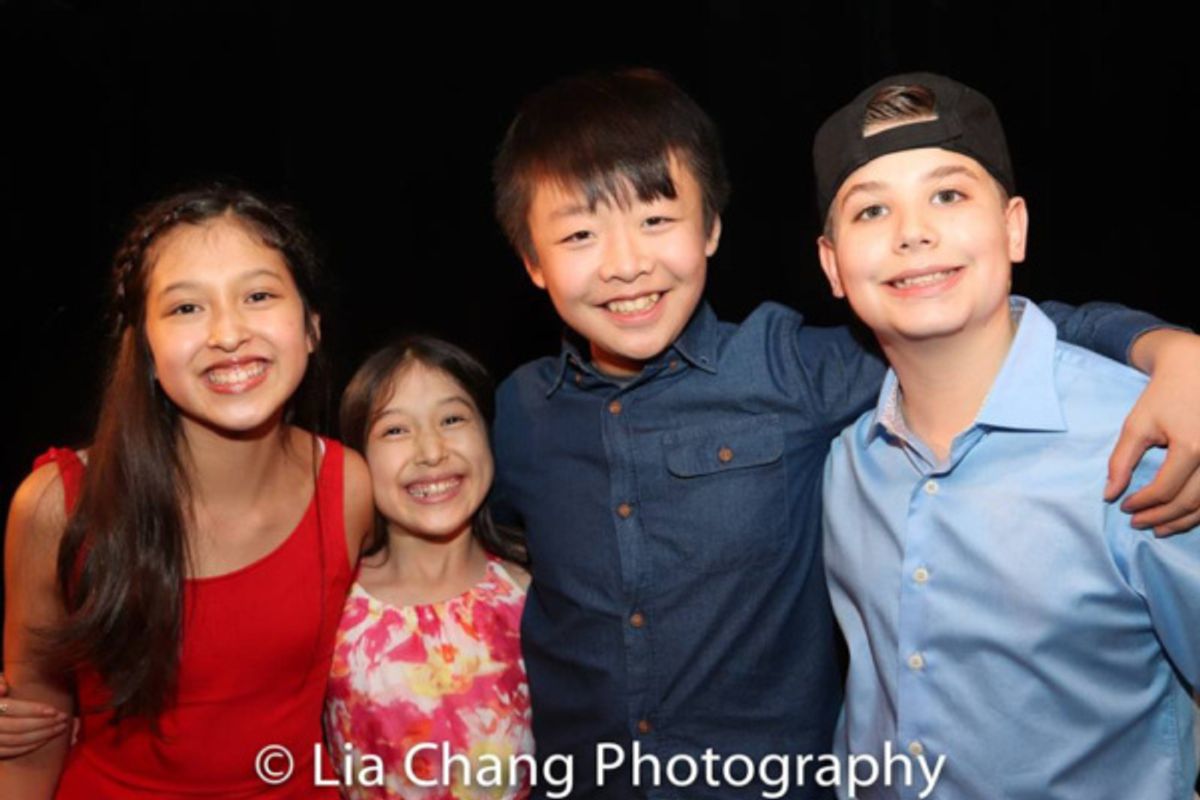 Avelina Sanchez, Isa Sanchez, Jeffrey Li and Joshua Turchin at 