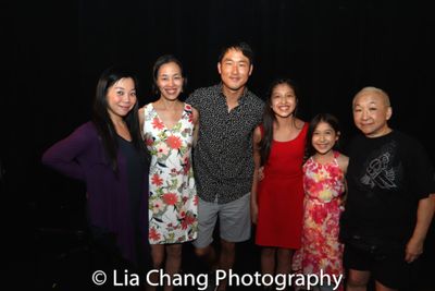 Yuka Takara, Lia Chang, Daniel May, Avelina Sanchez, Isa Sanchez and Lori Tan Chinn Photo