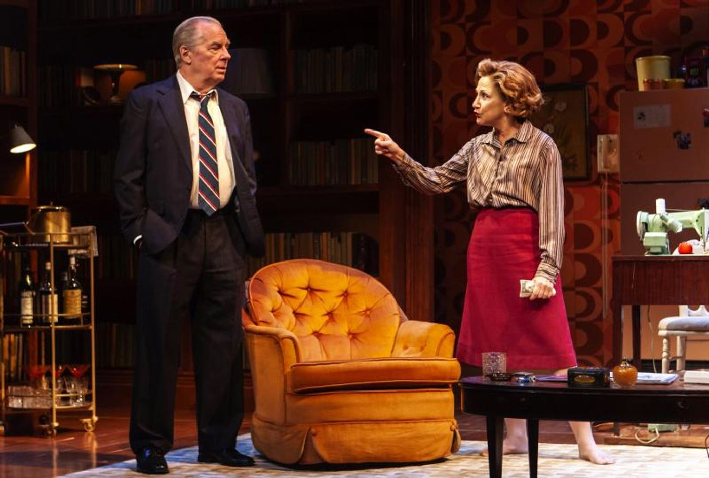 Review: Edie Falco, Michael McKean and Peter Scolari Tackle Politics and Marriage in Sharr White's THE TRUE  Image