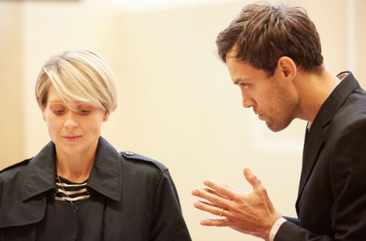 Sian Brook, Alex Hassell at 